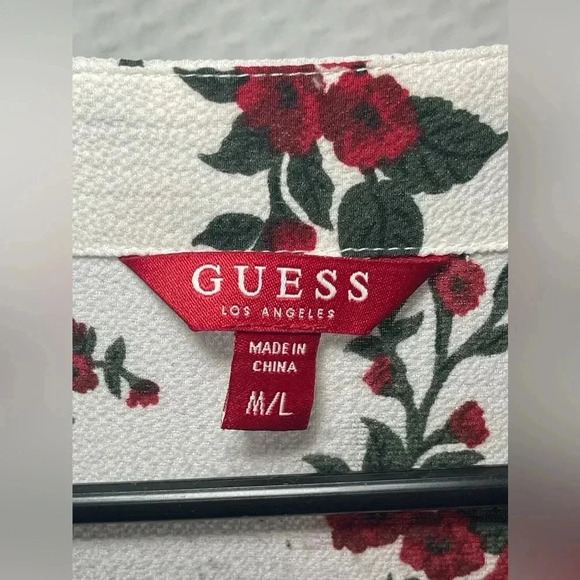 Guess Medium/Large Women’s Floral Long Cardigan - Picture 3 of 4